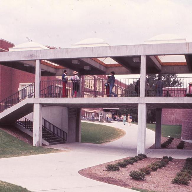 Old Davies Cetner north entrance 